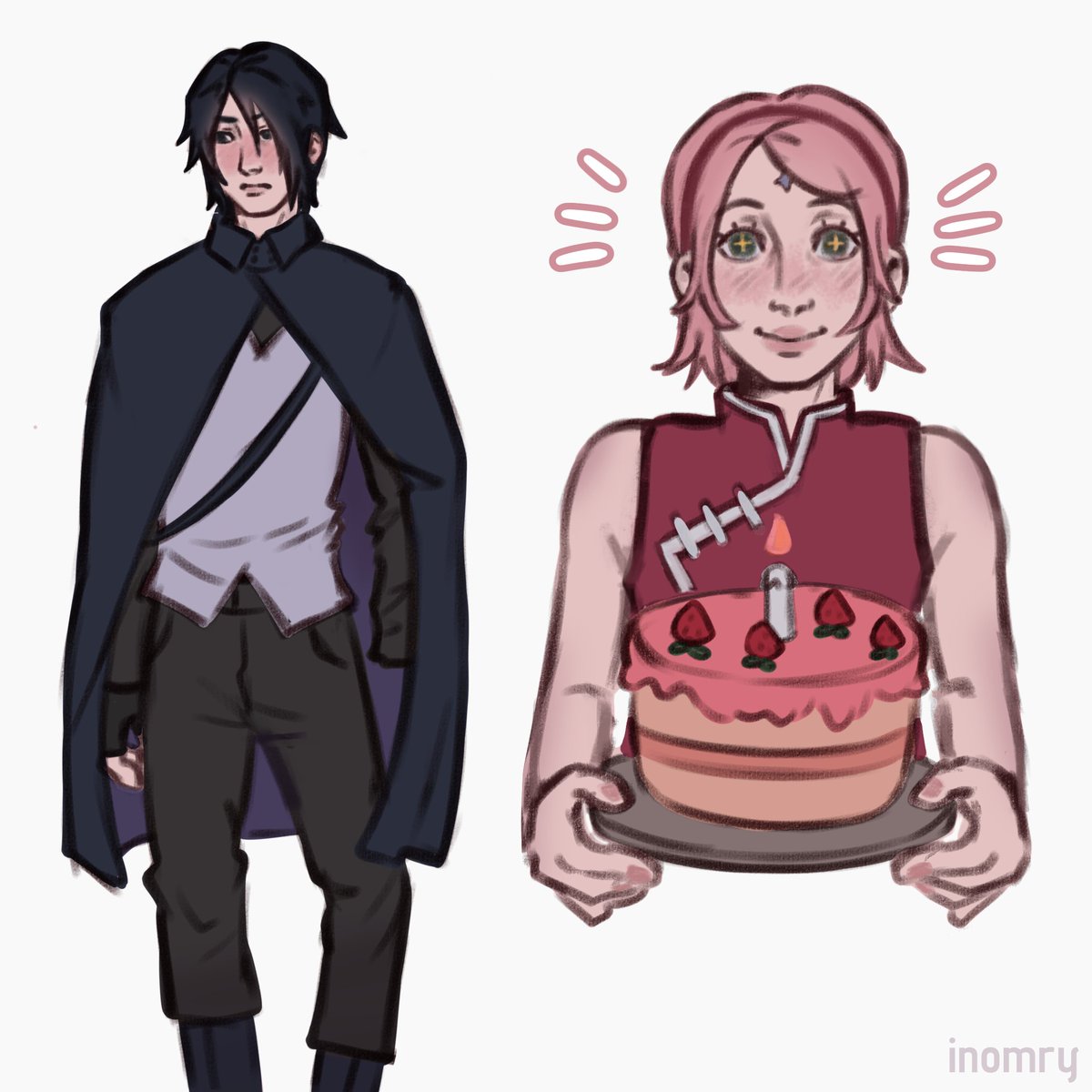 inomry's tweet image. Happy (late) birthday! ๐
๐ #sasukebirthday #sasukeuchiha #sakuraharuno #boruto #naruto #digitalart #animefanart