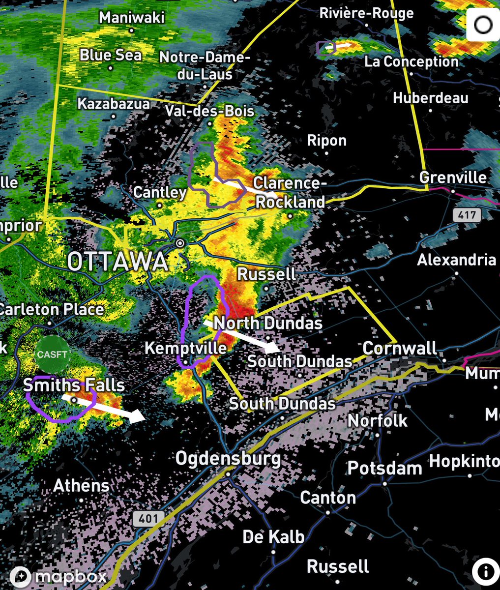 IWeatherON's tweet image. #ONStorm #ONwx Last few remaining severe thunderstorm warnings for the Lake Erie shoreline and the Niagara region as this decaying line is about to move out of Southern Ontario.

Also a few strong to severe storms in Eastern Ontario.

But everything is thankfully winding down.…