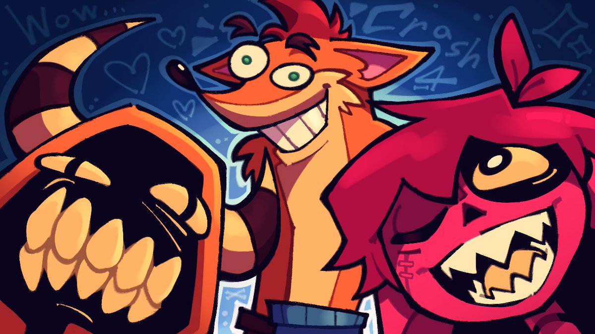 I will be playing Crash 4 with <a href="/pastraspec/">Pastraspec 🎃</a> for the FIRST TIME tomorrow at 2PM EST!