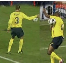 JoseAlejandroIV's tweet photo. @10InfoBlaugrana Al menos esa mano si es legal. https://t.co/Ntlq0ZHipP