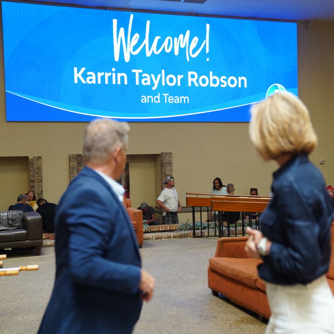 KTaylorRobson's tweet image. Toured the H.S. Lopez Center of Opportunity in Tucson today.

They’re helping people turn their lives around through faith, hard work, and real support. They provide everything from hot meals and shelter to job training and recovery services. 

I’m truly inspired by the work…