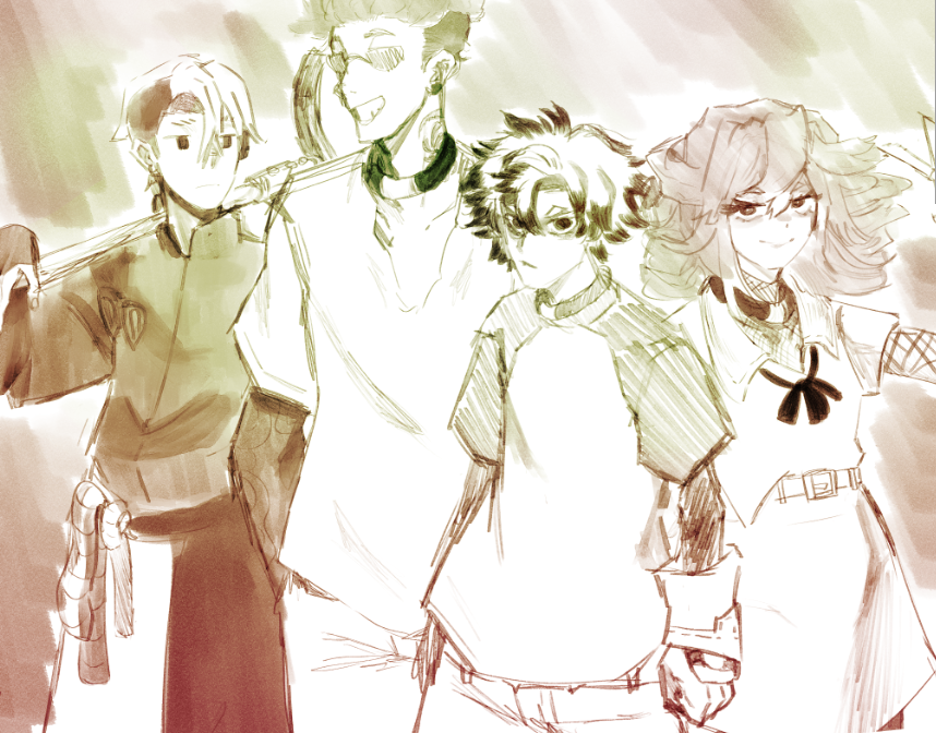 BasicsxDD's tweet image. Os 4 de Gachiakuta kk
#GACHIAKUTA #anime #animefanart #Fanarts #digitalart