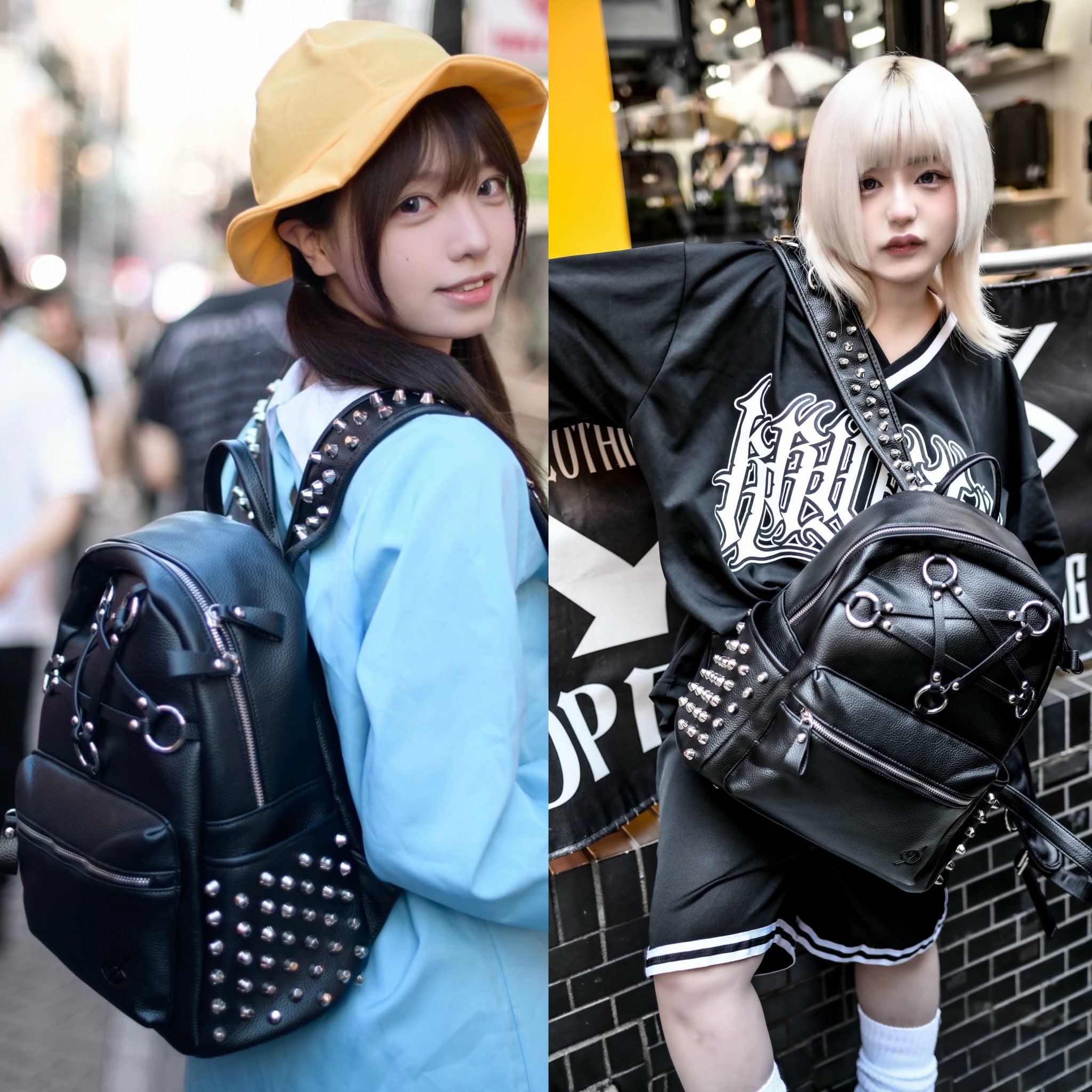 KRY clothing PENTAGRAM リュック ブラックスタッズ 地雷系 代引き不可「PENTAGRAM」 | KRY clothing