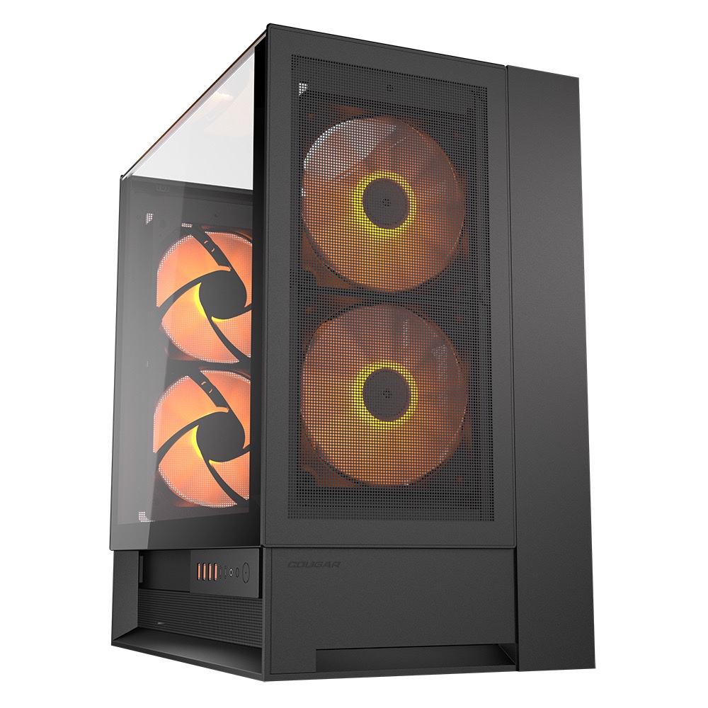 COUGAR_JAPAN's tweet image. 【新製品情報】
左右対称デザイン採用の高エアフローケース「OmnyX」発売のお知らせ。
8/1(金)発売予定
想定売価 24,980円(税別
【主な特徴】
・全方向ダイナミックフローシステム
・左右対称デザイン採用
・160mmファン×4 標準搭載
・ケーブルマネジメントが容易…