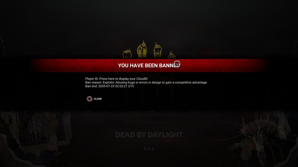 shadyluhsj's tweet image. this week i got banned on my ACC that owns all DLC. $1k+ in game stuff, i have 5K hrs. I stream this game and have been suspended for "exploiting". Ive tried contacting support multiple times explaining this & only got automated responses. @DeadbyDaylight please view my appeal