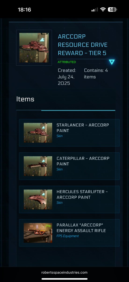 CaptainDisowned's tweet image. Tier 5 achieved! ๐ Overall, this event has been great fun for me, minus the multiple bugs I encountered. It got rough there for a bit but the hard work paid off ๐ป @RobertsSpaceInd #StarCitizen