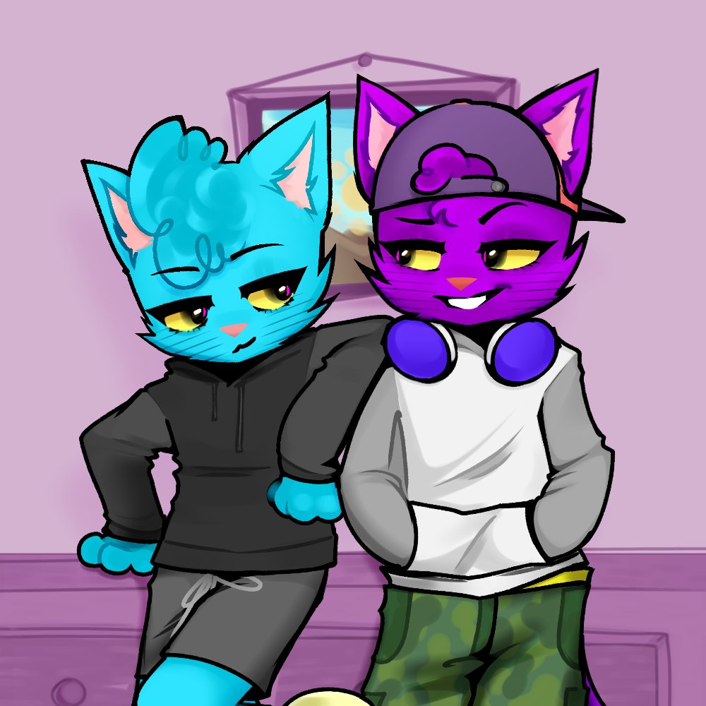 NOTdweebs's tweet image. hoodie hangout

@IkkySubmits #digitalart #furryartwork