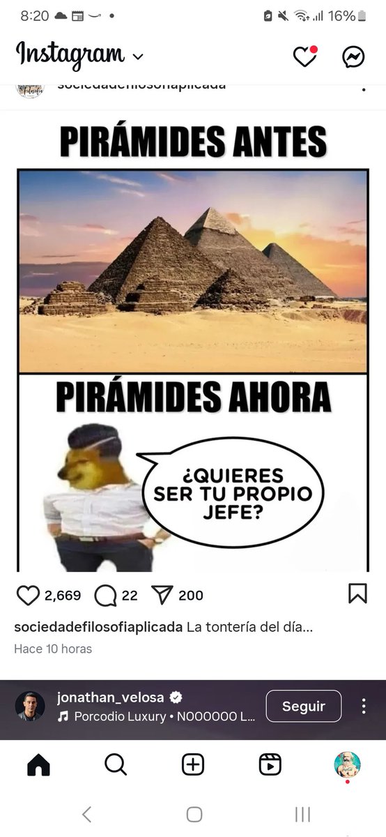 MemesCSociales's tweet image. Piramides
