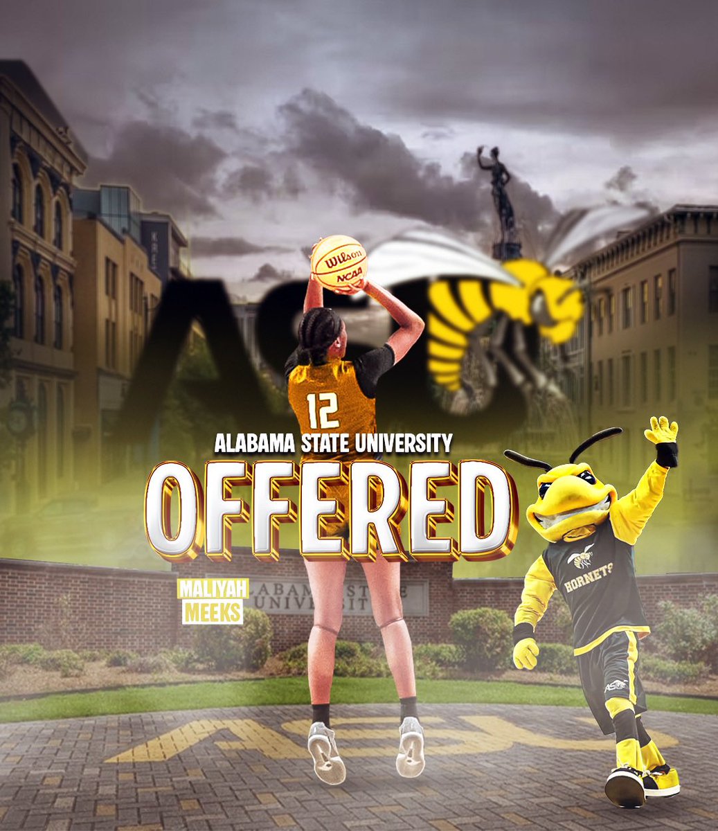 meeks_maliyah's tweet image. Blessed to receive a D1 offer from Alabama State University. Thank you @BamaStateWBB