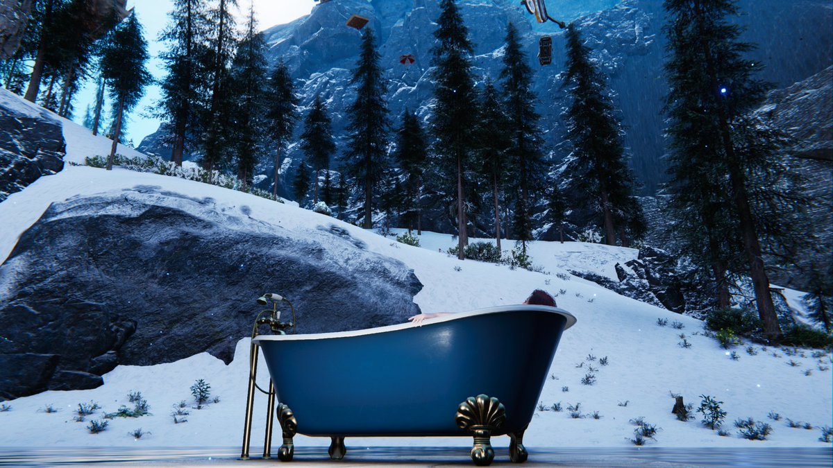 fleapuff's tweet image. Saturday morning bubblebath with a view? Sign me up 😍
#OnceHuman #oncehumanmobile #openworld #gaming #VirtualPhotography #ワンスヒューマン #ワンスヒューマンモバイル #OnceHumanモバイル @OnceHuman_ @OnceHuman_JP @OnceHumanjp