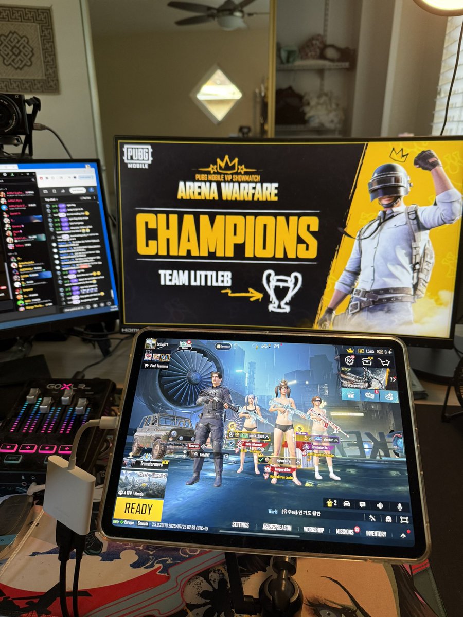 LittleB (@littleb_inv) on Twitter photo Let’s goooo champions of the <a href="/PUBGMOBILE/">PUBG MOBILE</a> Arena Warfare! Shoutout to my teammates and shoutout to pubgM for hosting this awesome event! Let’s goooo champions of the <a href="/PUBGMOBILE/">PUBG MOBILE</a> Arena Warfare! Shoutout to my teammates and shoutout to pubgM for hosting this awesome event!