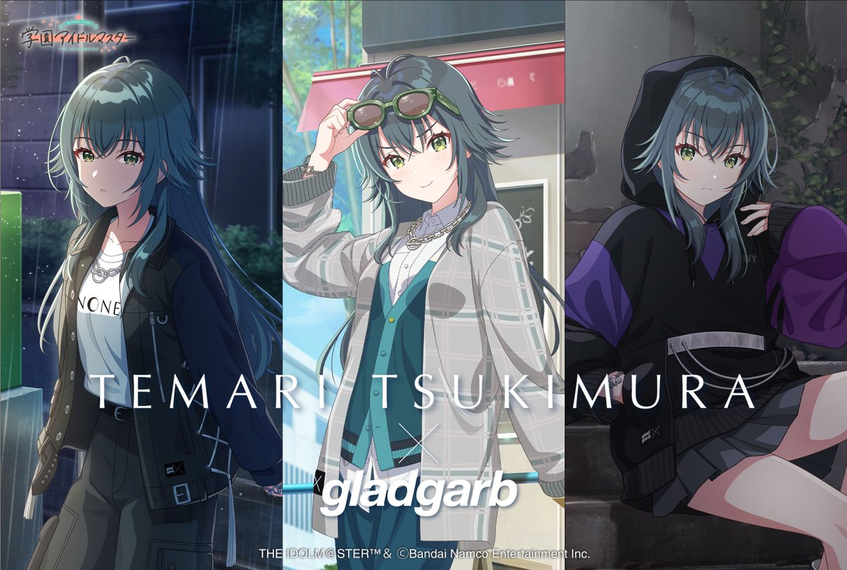 gladgarb_X's tweet image. 【学園アイドルマスター × gladgarb】
『学園アイドルマスター』とgladgarbがコラボレーション
月村手毬の衣装や着こなしをストリートファッションのマナーで表現した6アイテムをリリース
▼特設サイトを見る
glamb-lodge.com/pages/gakuenid…
#学園アイドルマスター #月村手毬 #gladgarb