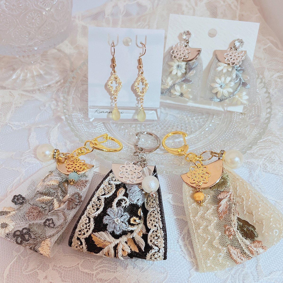 kimamani_mus's tweet image. 楽器モチーフ以外も作ってます♡
minneには載せず、委託先で販売をしようかなと考えています。
気になる方はコメントください!
#ハンドメイドアクセサリー #ハンドメイド好きな人と繋がりたい