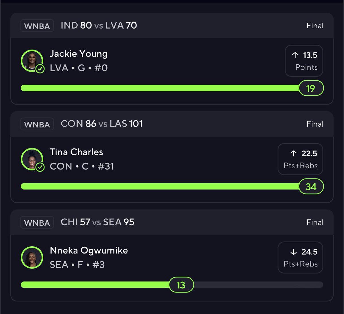 bamdfspicks's tweet image. ALL the slips BANGED in the cord today 👀🔥
TWO 10x’s and a 6x ✅✅✅
Stop missing out — join the squad that’s PRINTING daily 📈
LIKE & RETWEET for a chance at a FREE MONTH in the cord 🆓
Using code “BAM” gets you 25% off 👇
#DFS #PrizePicks #GamblingTwitter