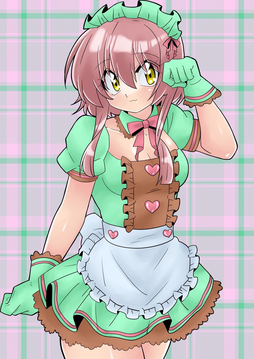 sak4869's tweet image. #oc
#OC
#創作
#オリジナルイラスト
#創作イラスト
#デジタルイラスト
#イラスト
#illustration
#女の子イラスト
久しぶりにオリジナルの女の子メイドちゃんを描きました☺️💕