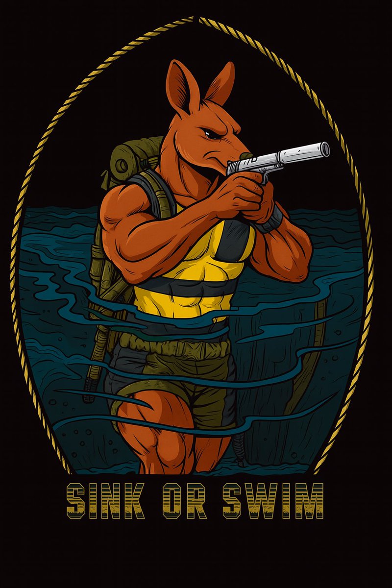 TradieCoin's tweet image. sink or swim $TRDC
