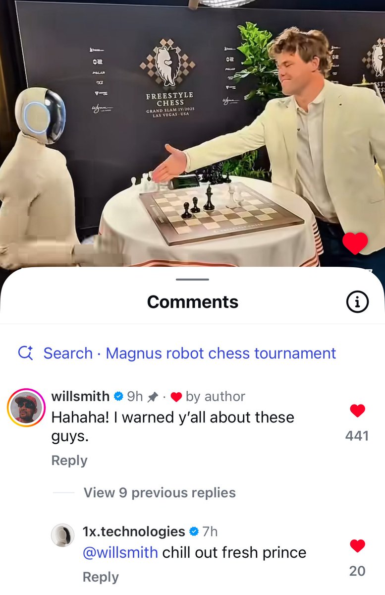 radbackwards's tweet image. Will Smith has finally spoken on humanoids…