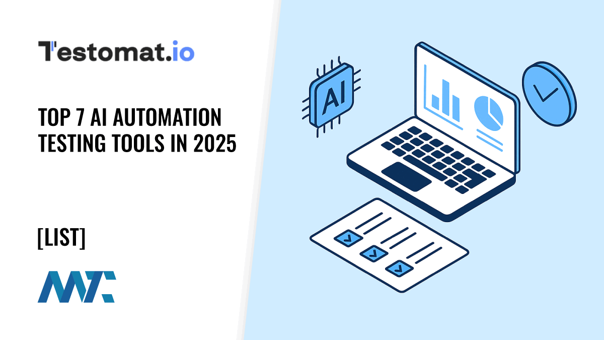 jniewiecki's tweet image. #AnalyticsTesting #agiletesting Top 7 AI Automation Testing Tools in 2025 feed.martech.zone/link/8998/1710…