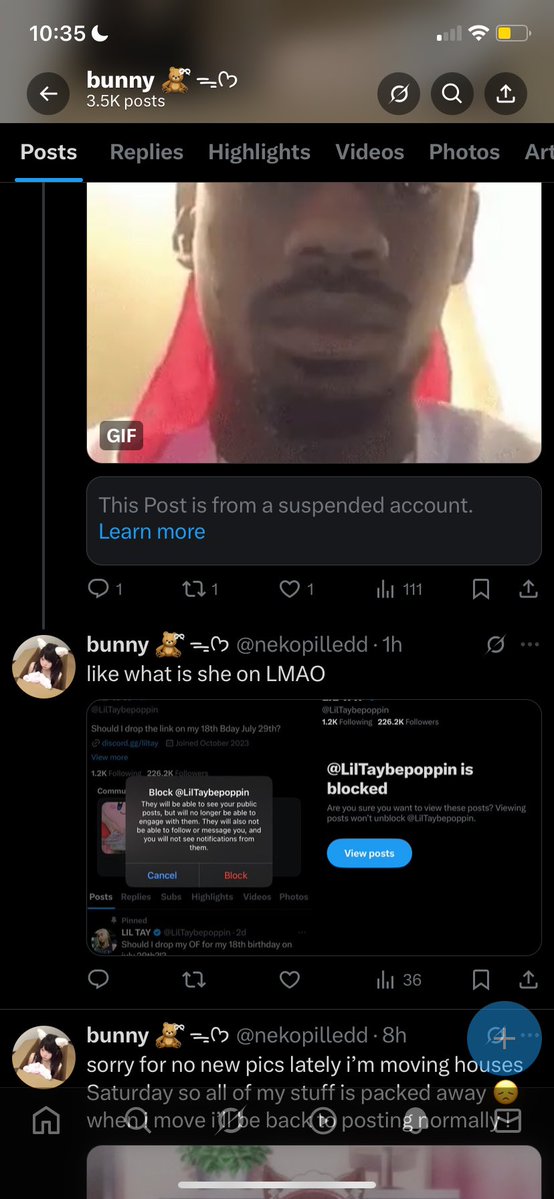 nekopilledd's tweet image. LMAO ??? WHYD THEY SUSPEND LIL TAY ???