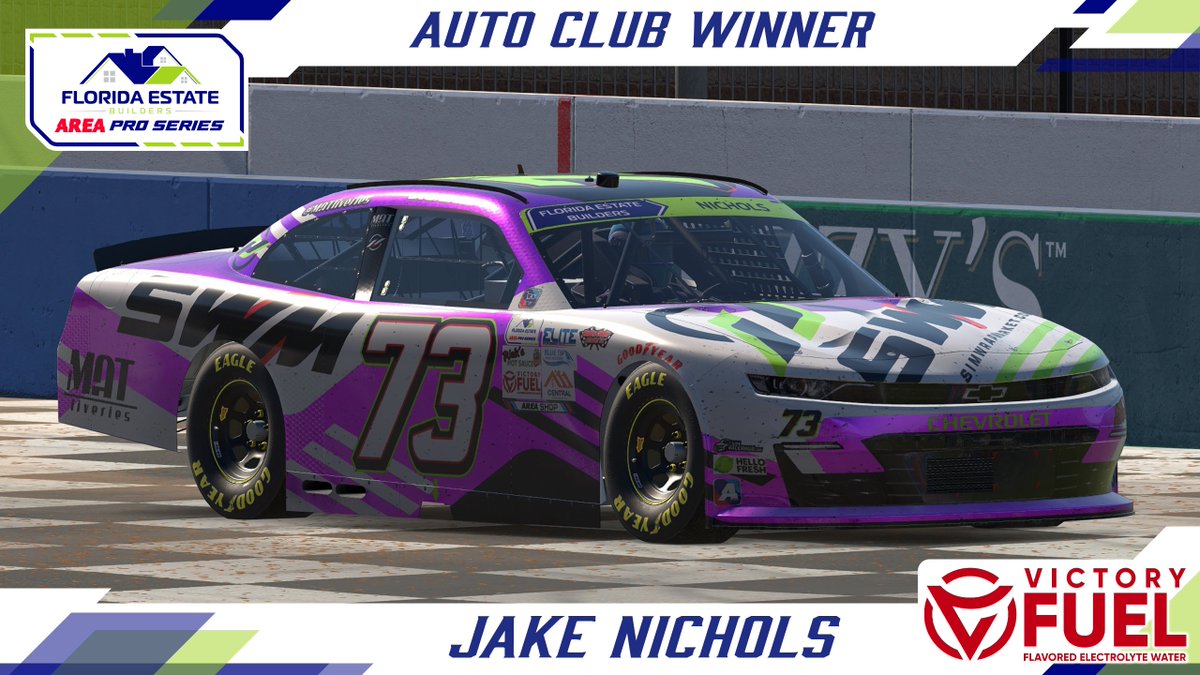 AREA iRacing (@areairacing) on Twitter photo 🏆 JAKE NICHOLS SCORES THE WIN TONIGHT AT AUTO CLUB AND ADVANCES TO THE CHAMPIONSHIP 4 NEXT WEEK!
Celebrate like a champion with 10% off Victory Fuel! 💪📷drinkvictory.com/discount/AREAi… | Code: AREAiRacing <a href="/Drink_Victory/">Victory Fuel</a> 🏆 JAKE NICHOLS SCORES THE WIN TONIGHT AT AUTO CLUB AND ADVANCES TO THE CHAMPIONSHIP 4 NEXT WEEK!
Celebrate like a champion with 10% off Victory Fuel! 💪📷drinkvictory.com/discount/AREAi… | Code: AREAiRacing <a href="/Drink_Victory/">Victory Fuel</a>