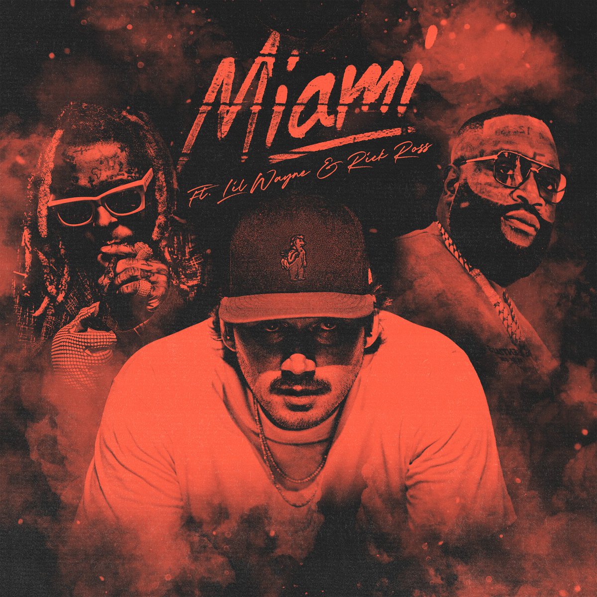 CountryCentral's tweet image. Morgan Wallen releases remix to "Miami" feat Lil Wayne and Rick Ross.