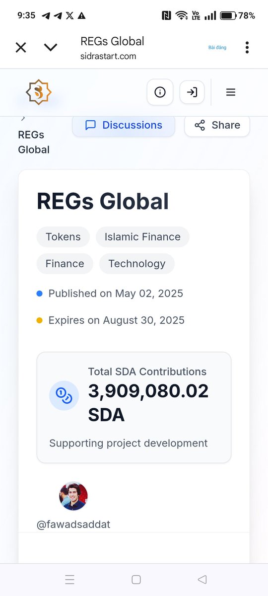 sidrastart.com/project/d7387a… 🔥🔥 còn chờ gì nữa mà không đầu tư vào dự án REGS GLOBAL EXCHANGE anh em 💯💯✈️✈️