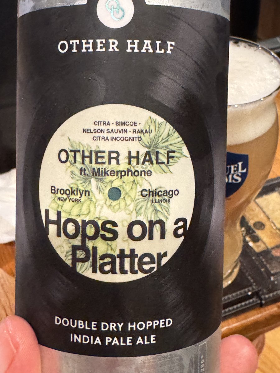 Happy weekend eve. 😂🍻

A great colab, tasty suds!