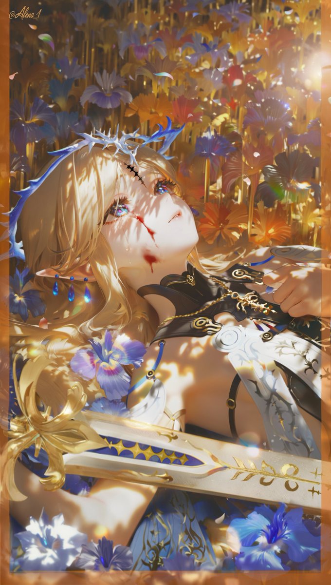 Alens_1's tweet image. Irises bloom
#Cartethyia #WutheringWaves #Wuwafanart #鳴潮 #カルテジア x.com/i/grok/share/u…