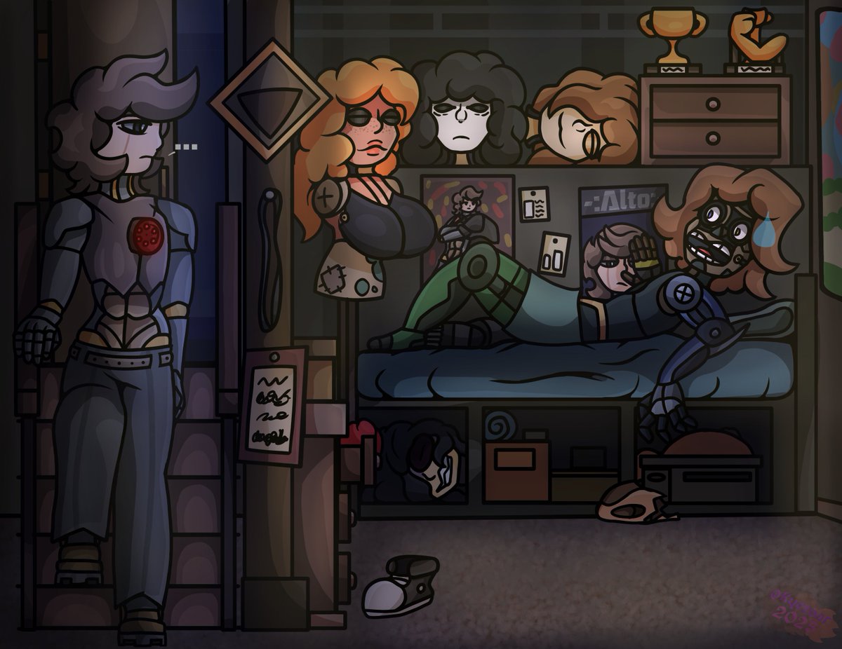 Kyez0ar's tweet image. Doppler&apos;s abode Attack for @PriestTonic 
#art #artfight #artfight2025