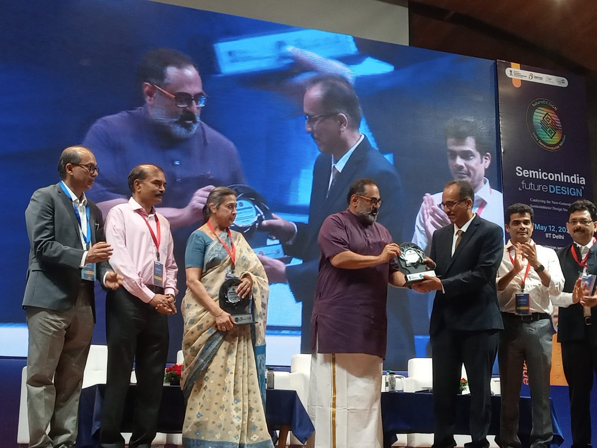 Kerala based <a href="/netrasemi/">Netrasemi</a> leading the #NextWave of Indian DeepTech startups. Congratulations #Proud 💐

As minister in <a href="/narendramodi/">Narendra Modi</a> jis govt, I had selected them from amongst the startups, to  receive the #futureDESIGN #DLI (design linked incentive) financial support.