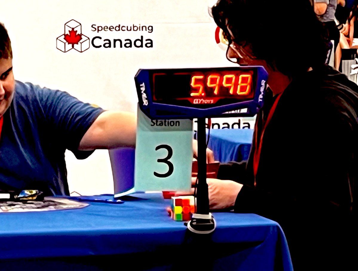 louisedbegin's tweet image. ๐ Goooood night X famz! ๐
Had an absolutely amazing day at my sonโs competitionโday one of four is officially in the books! ๐
His highlight for today was 3x3 speed cube solve in 5.998 seconds ๐คฏ๐คฏ๐คฏ๐คฏ
Tomorrow brings an even bigger and longer event, so Iโm definitelyโฆ