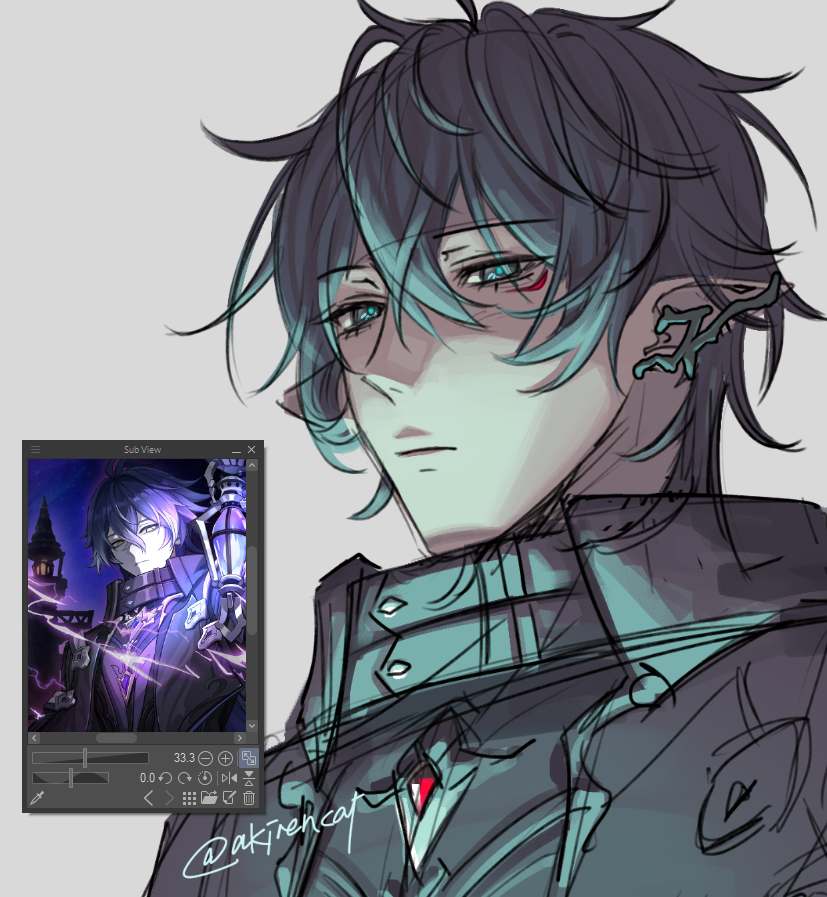 akirencat's tweet image. hmm #danheng #flins #HonkaiStarRail #GenshinImpact