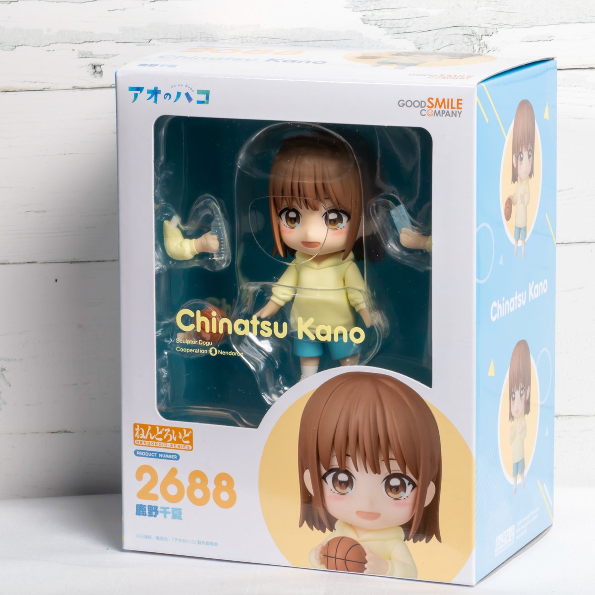 nendoroid_pr's tweet image. 🚚#ねんどろ出荷情報🚚
/
ねんどろいど 鹿野千夏
\
アニメ『#アオのハコ』より、「鹿野千夏」が #ねんどろいど になって登場✨
お迎え後はぜひ #ねんどり もお楽しみください🎶
#アニハコ
