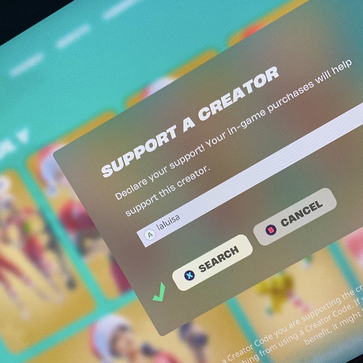 laluisafn's tweet photo. Got my creator code!! https://t.co/2CL97dZUtJ https://t.co/zJWgPjp5c2