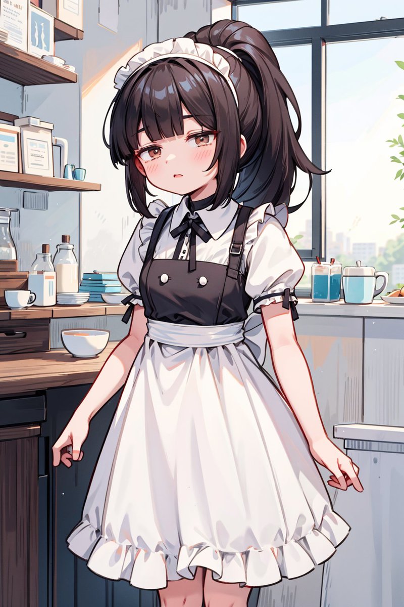 AdvanceNext1878's tweet image. うちのポンコツは、ビールを堪能して寝るそうです
ご迷惑じゃなければ、また夜に構ってあげてください
#AIイラスト #ジト目同盟