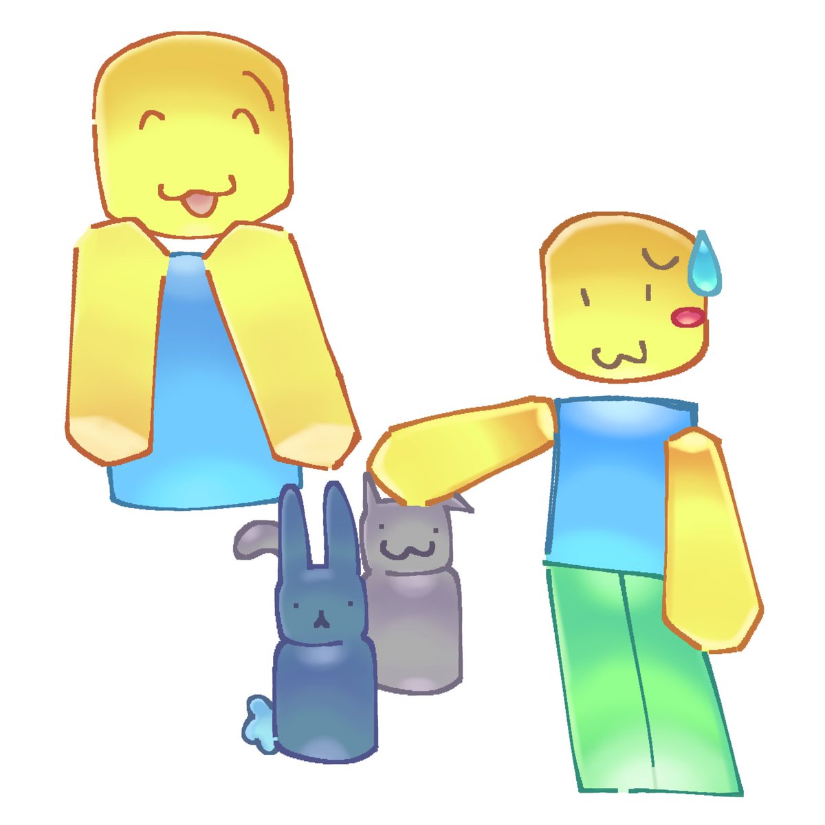 plashmax's tweet image. have ts unfinished drawing since im never going to finish it 🤞

[ #robloxart #drawing #noob ]