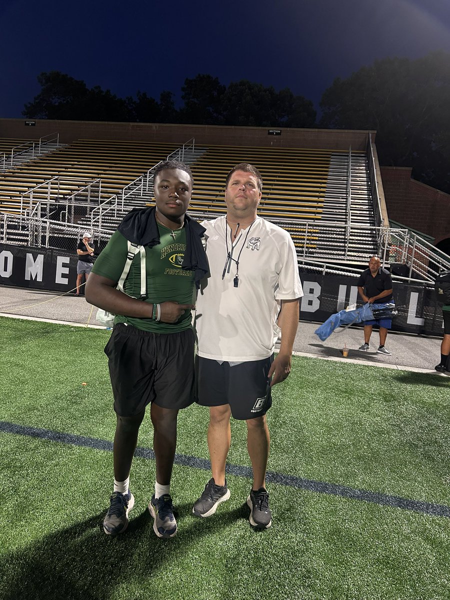 dimitrij_6's tweet image. I had a great time at Bryant today, I performed well and won all of my 1v1 reps! Thank you to all of the coaches for making this possible. I am looking forward to further building my relationship with Bryant. @CoachFresilli @CoachBarese1 @hendrickenfb
@CoachKKulzer @_CoachFrost
