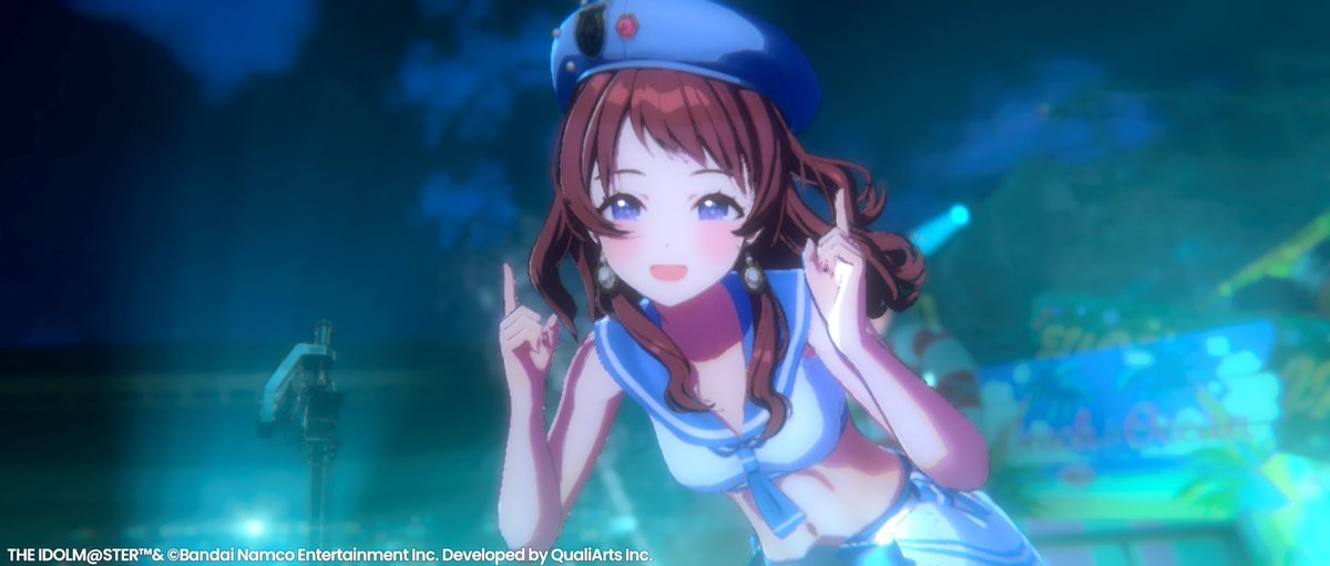 hoz_ocha's tweet image. セーラー水着咲季のサマーマ、狂う