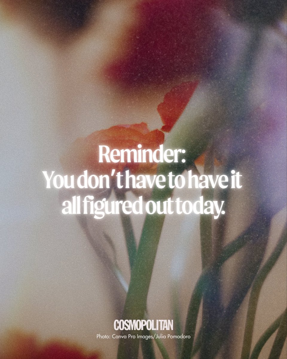 cosmo_ph's tweet image. Your weekly reminder: You’ve got this, fr 💌
Visit cosmo.ph for more.