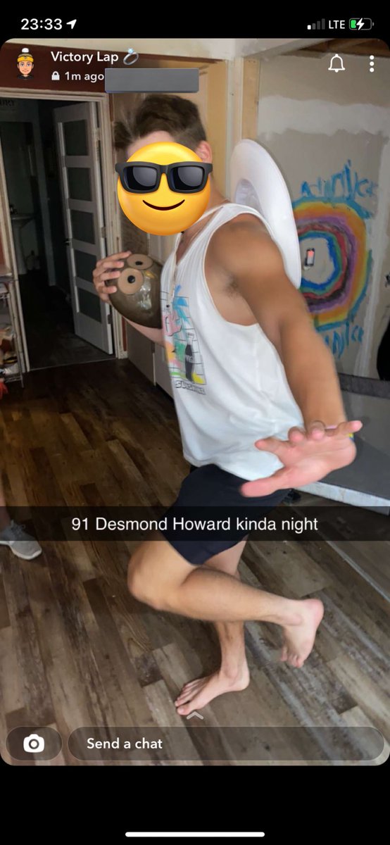 Can we bring back announcing what kind of night it is to #LANK what level of drunk you’re getting? Here’s a flashback to 4 years ago of Coach blacking out like ‘91 dez Howard