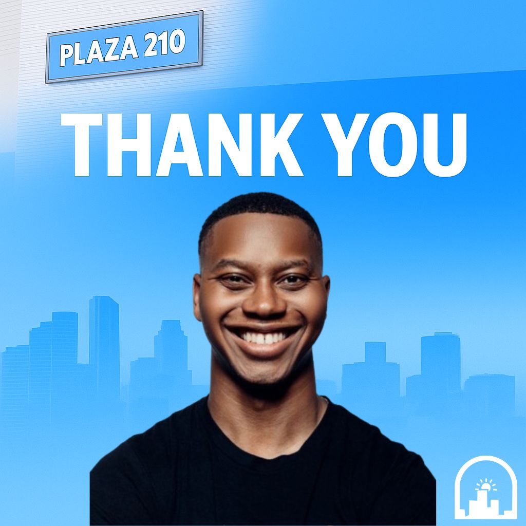 Roy, you are one of the boldest Christians I know. Your courage in faith and the way you unapologetically showcase your love for the Lord Jesus Christ inspires me daily.

Thank you, Roy Sowah, for your generous donation to Plaza 210 and The Center for Faith &amp; Business.

Your