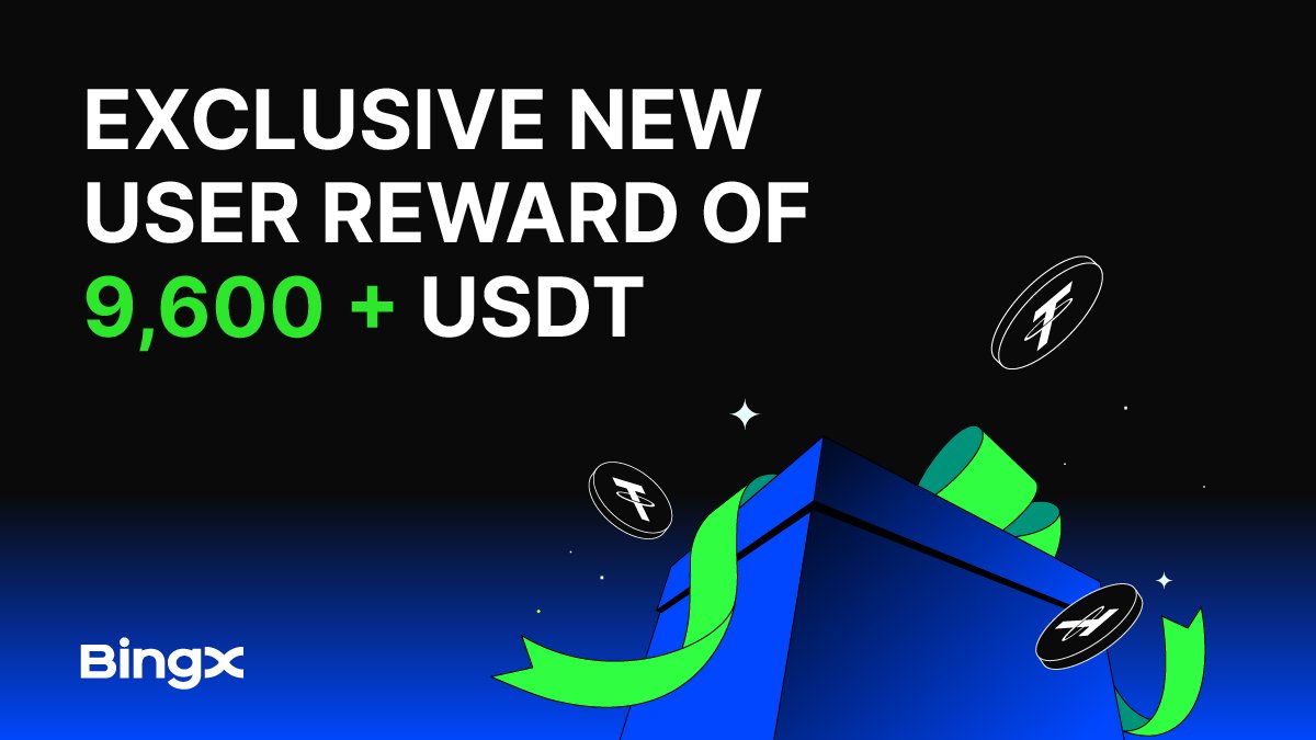 CryptonautX_'s tweet image. Massive Rewards Alert
Sign up on @BingXOfficial & grab rewards up to 9,600+ USDT!
🎁 Mystery Box (10–500 USDT)
💸 20 USDT Bonus Voucher for first time depositers(5x leverage)
Why BingX?
✅ Trade Crypto, Stocks, Forex & Commodities — all in one app
✅ Lower fees than…
