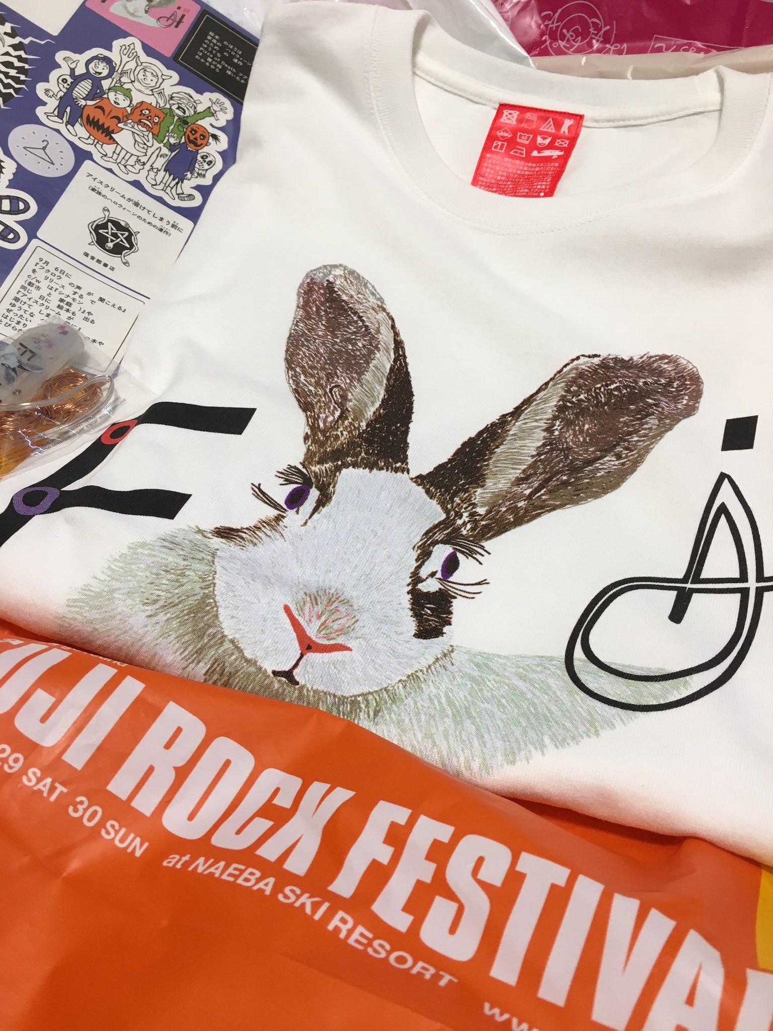★★★新品未開封★小沢健二★うさぎ★Tシャツ★白★Sサイズ★★★ ozw_dog on X: 