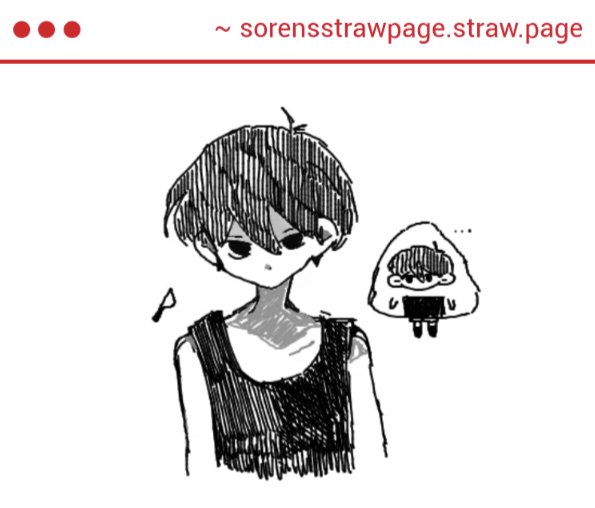mozzarellar_'s tweet image. OH HE LOOKS SO GOOD
the little onigiri in the back is adorable I love it thank you
sorensstrawpage.straw.page