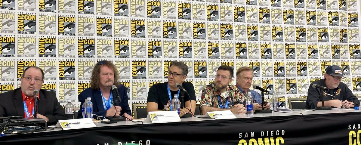We had a blast at our Silver Age panel: How Flash Saved the Comic Book Industry at San Diego Comic Con with friends Bill Field, Michael Lites, Kevin Garcia, Bob Burden and Phil Nelson. The back and forths were natural, kinetic, and lively. Truly memorable and I got a great