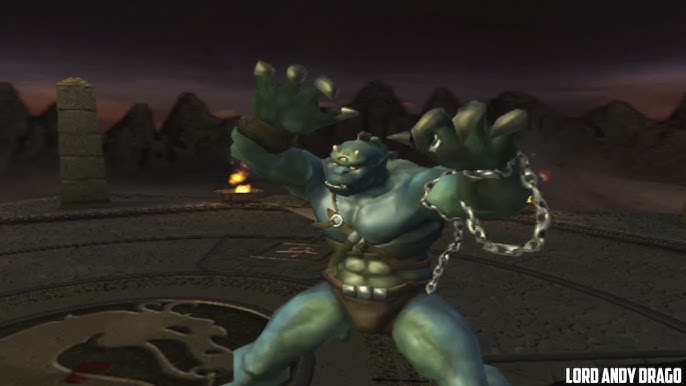 dailykharacters's tweet photo. Moloch makes a cameo appearance in Mortal Kombat X during one of Quan Chi's intros, in which he is holding Moloch's severed head. https://t.co/MlnLLywFGK