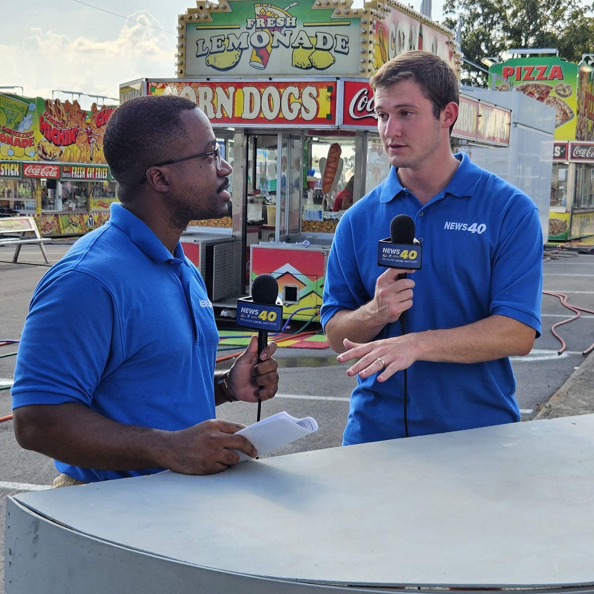 We're having a great time during fair season!

Don't forget to stop by or tune into News 40 at 6 while the team goes LIVE from the SOKY Fair.