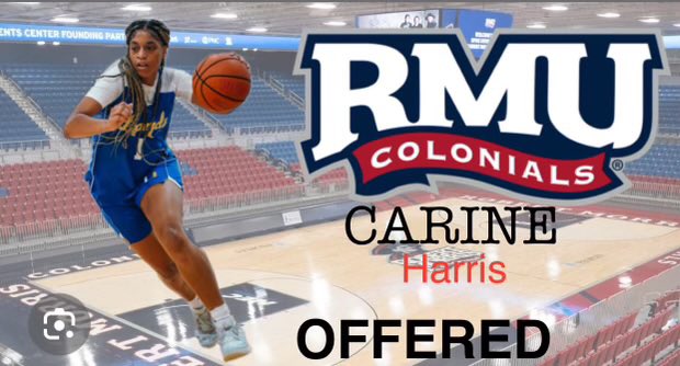 Carine Harris (@carine_buckets) on Twitter photo After a great conversation with <a href="/CoachMcCabe03/">Chandler McCabe</a> . I’m blessed to have received an offer from <a href="/RMUWBasketball/">RMU Basketball</a> !!! Thank you so much! #BTA #LegendsU <a href="/Legends_Bball/">Legends U Basketball</a> <a href="/BryceMcKey/">Bryce McKey</a> <a href="/DrewFladung/">Drew Fladung</a> After a great conversation with <a href="/CoachMcCabe03/">Chandler McCabe</a> . I’m blessed to have received an offer from <a href="/RMUWBasketball/">RMU Basketball</a> !!! Thank you so much! #BTA #LegendsU <a href="/Legends_Bball/">Legends U Basketball</a> <a href="/BryceMcKey/">Bryce McKey</a> <a href="/DrewFladung/">Drew Fladung</a>