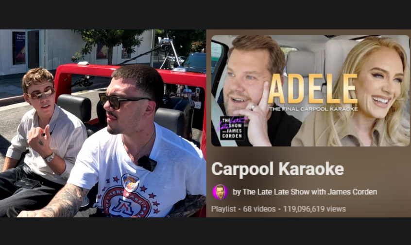 ccKavo's tweet image. This stream giving me similar vibes to the James Corden carpool series