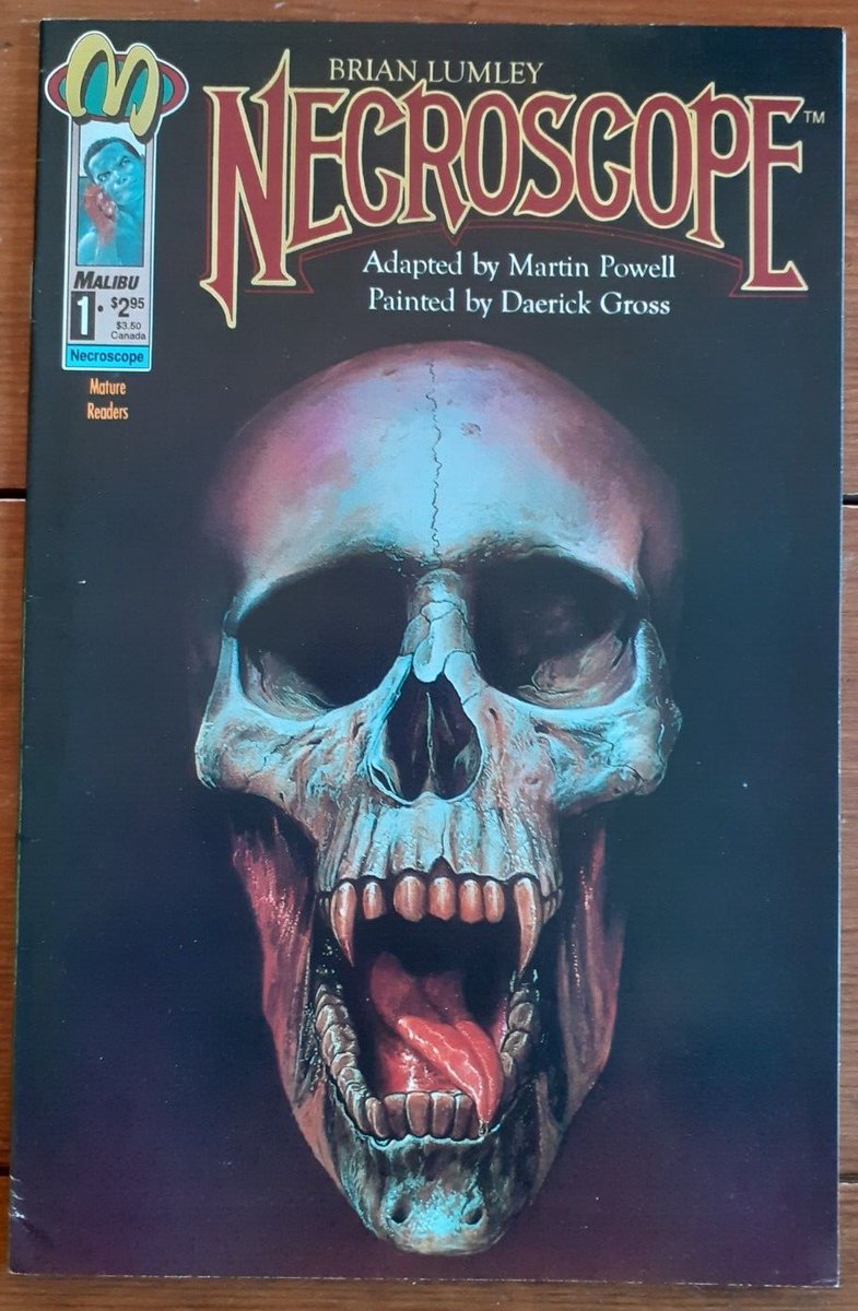 gjkendall's tweet image. Are the Necroscope graphic novels/comics still in print?
I'd love to own them, but I'm not prepared to sell a kidney.